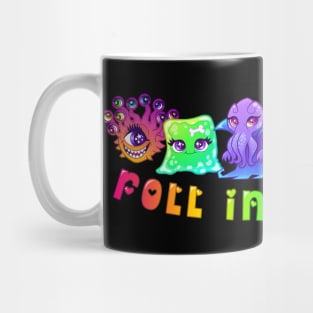 Dungeons and Dragons Monsters Kawaii Mug